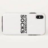 Socken automatisch korrigieren Case-Mate iPhone hülle (Rückseite (Horizontal))