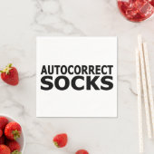 Socken automatisch korrigieren serviette (Beispiel)