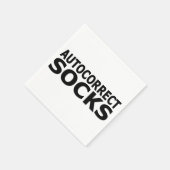Socken automatisch korrigieren serviette (Ecke)
