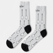 Socken Banjo Design (Linkes Detail)