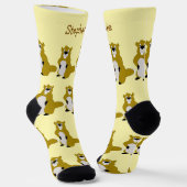 Socken Beaver Design (Gewinkelt)