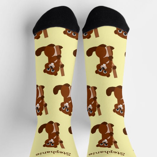 Socken Beaver Design (Oben)