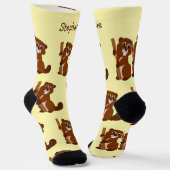 Socken Beaver Design (Gewinkelt)