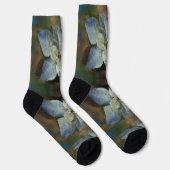 Socken - Blue Poinsettia (Rechts)