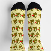 Socken Boxen Känguru-Design (Oben)