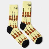 Socken Cello Design (Rechts)