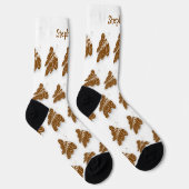 Socken Chocolate Butterfly Design (Rechts)