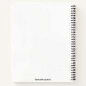 Socken Criminal Fishing Diief Fantasy Art Notebook Notizblock (Rückseite)