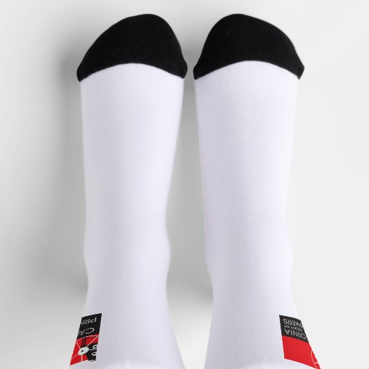 Socken CSP Logo (Oben)