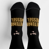 Socken "Das ist ein Veteran-Schiff" (Oben)