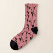 Socken der rhythmischen Gymnastik (Links - Außen)