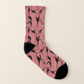 Socken der rhythmischen Gymnastik (Rechts - Außen)