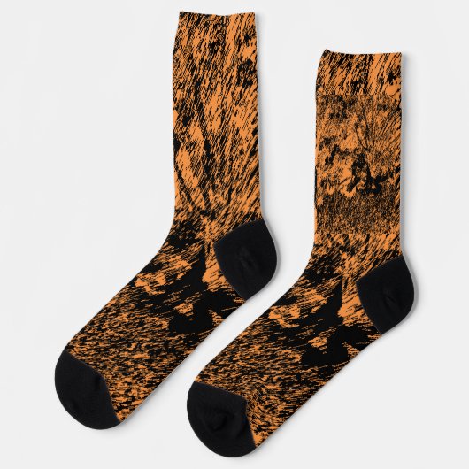 Socken der "Wüste" (Linkes Detail)
