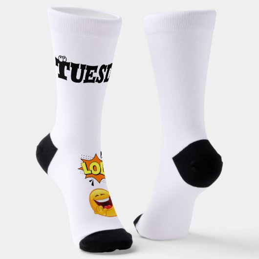 Socken Dienstag (Gewinkelt)