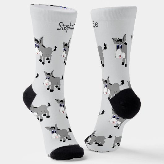 Socken Donkey Design (Gewinkelt)