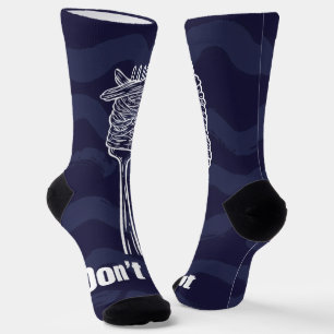 Socken - Don't Cut - Humor spaghetti