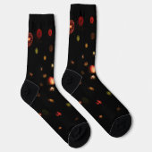Socken - Feuerwerkskörper in Black Sky (Rechts)