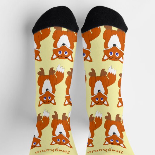 Socken Fuchs Design (Oben)