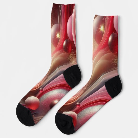 Socken für abstrakte Crew (Linkes Detail)