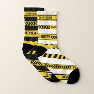 Socken für das Design von schwarzen, weißen Kautio