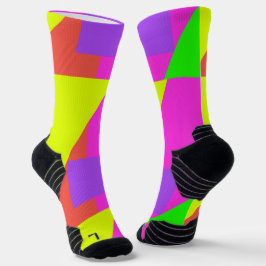 Socken für die Crew "Rückspulen" des Farbblocks 80