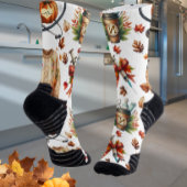 Socken für die Crew "White Monogram Nurumn Essenti