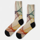 Socken für geometrische Crew (Linkes Detail)