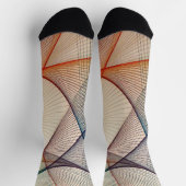 Socken für geometrische Crew (Oben)