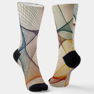 Socken für geometrische Crew