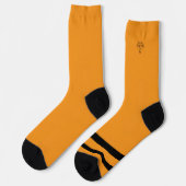 Socken für Orange und Black Ghost und Cat Crew (Linkes Detail)