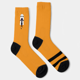 Socken für Orange und Black Ghost und Cat Crew