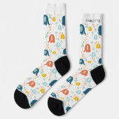 Socken für personalisierte Namen (Linkes Detail)