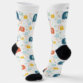 Socken für personalisierte Namen (Gewinkelt)