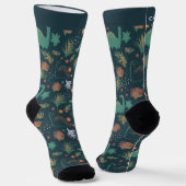 Socken für personalisierte Namen (Gewinkelt)