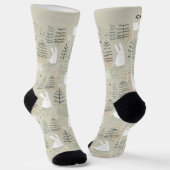 Socken für personalisierte Namen (Gewinkelt)