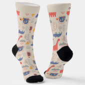 Socken für personalisierte Namen (Gewinkelt)