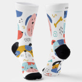 Socken für personalisierte Namen (Gewinkelt)