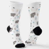 Socken für personalisierte Namen (Gewinkelt)
