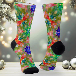 Socken für Weihnachten und Weihnachten