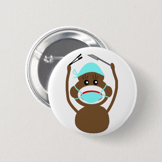 Socken-Geld-allgemeine Operation---Entzückend Button (Vorne & Hinten)