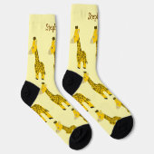 Socken Giraffen Design (Rechts)
