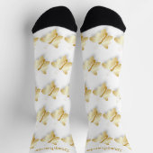 Socken Gold Butterfly Design (Oben)