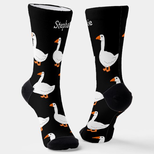 Socken Goose Design (Gewinkelt)