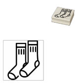 Socken Gummistempel (Stempel)