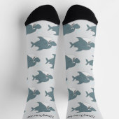 Socken Hai Design (Oben)