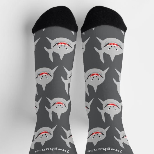 Socken Hai Design (Oben)