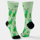 Socken Heuschrecke Design (Gewinkelt)