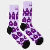 Socken Hippopotamus Design (Rechts)