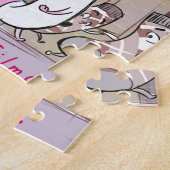 Socken Horror filmt den Trockner Funny Puzzle (Seite)