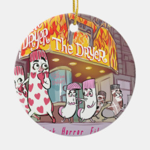 Socken Horrorfilme Der Trockner Lustig Keramikornament